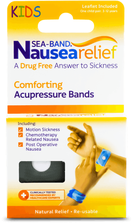 Sea-Band Child One Pair Acupressure Wrist Bands