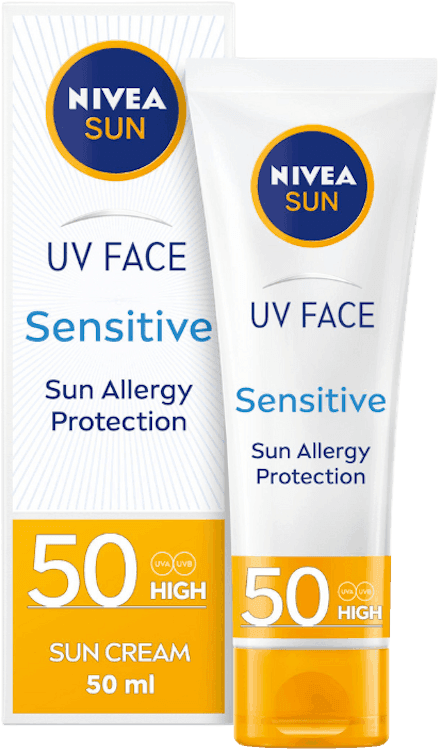 Nivea Sun Soothing Sensitive Face Cream SPF50 50ml