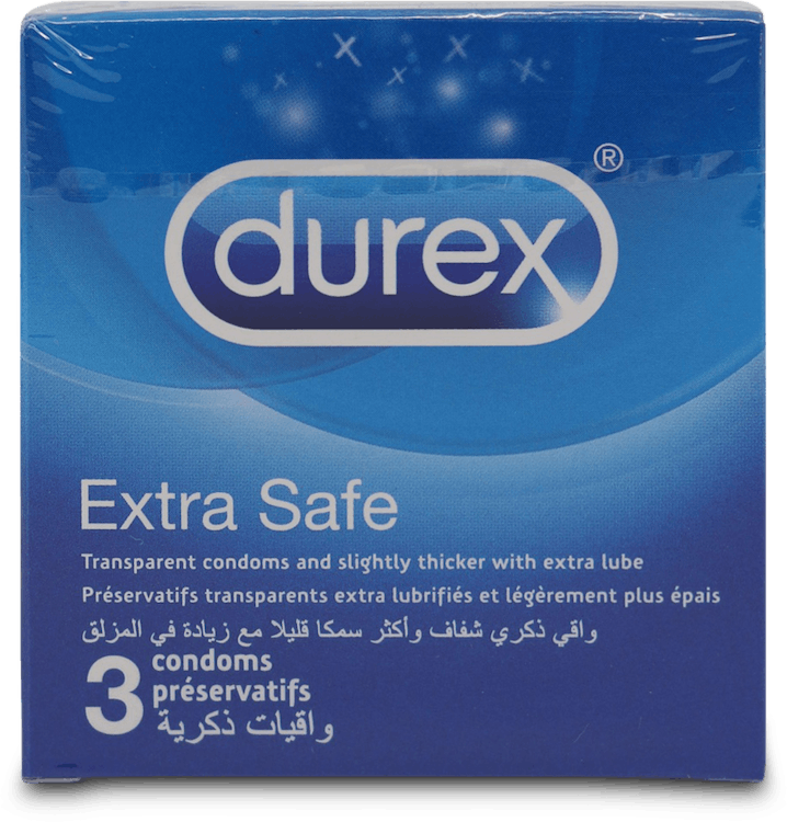 Durex Extra Safe Condoms 3 Pack