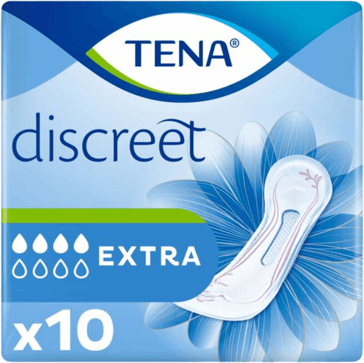 Tena Lady Discreet Extra Pads 10 Pack