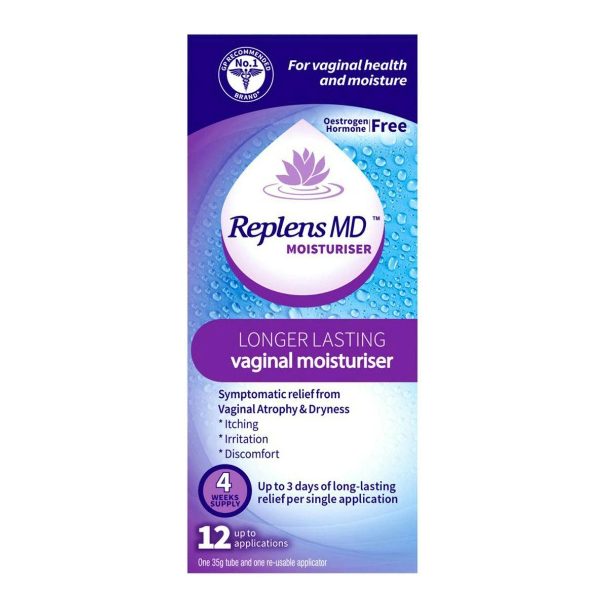 Replens MD Vaginal Moisturiser - 35g