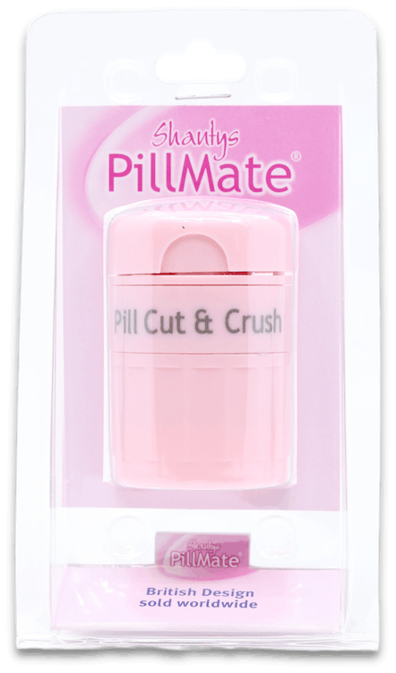 Shantys Pillmate Pill Cut & Crush Container Assorted Colours