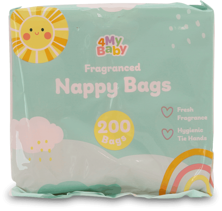 Fragranced Nappy Bags 200 Pack