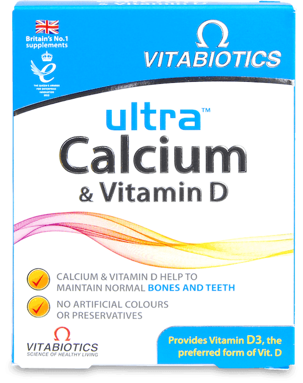 Vitabiotics Ultra Calcium & Vitamin D 30 Tablets