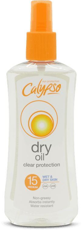 Calypso Dry Oil Clear Protection SPF15 200ml