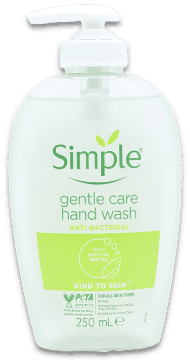 Simple Hand Wash Gentle Care 250ml