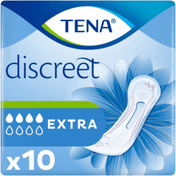 Tena Lady Discreet Extra Pads 10 Pack