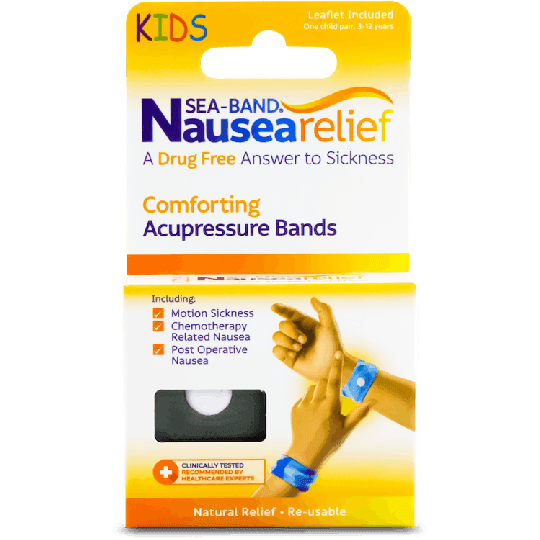 Sea-Band Child One Pair Acupressure Wrist Bands