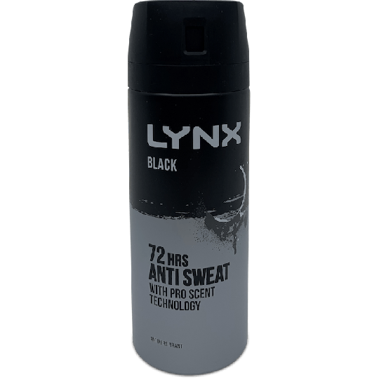 Lynx Black Anti-Perspirant 150ml