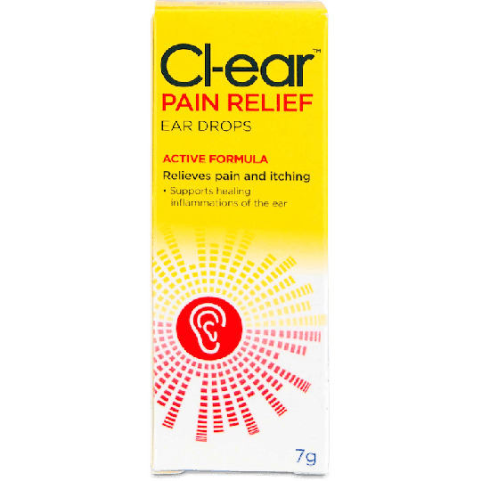 Cl-ear Pain Relief Ear Drops 7g