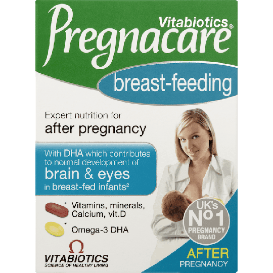 Vitabiotics Pregnacare Breast-Feeding Dual Pack 84 Tablets /Capsules