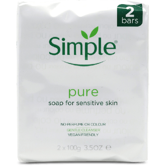 Simple Soap Twin Pack 2 x 100g