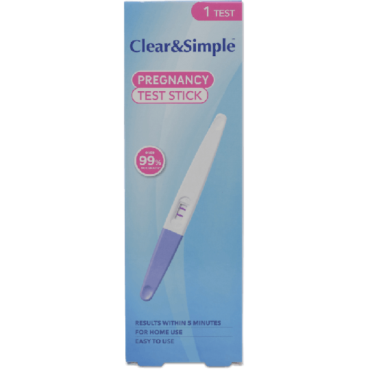 Clear&Simple Pregnancy Test 1 Pack