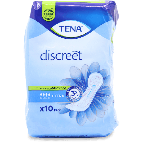 Tena Lady Discreet Extra Pads 10 Pack