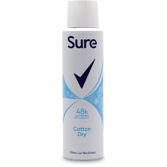 Sure Women Cotton Dry Antiperspirant Deodorant 125ml