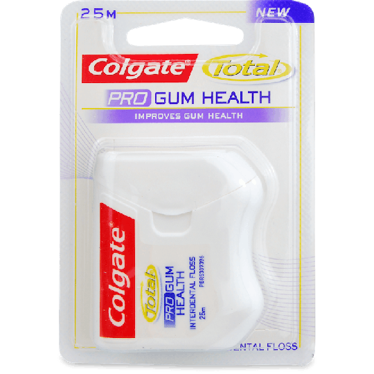 Colgate Total Pro Gum Health Interdental Floss 25m