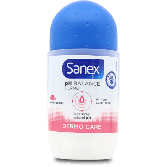 Sanex Dermo Care 48H Roll-On Antiperspirant 50ml