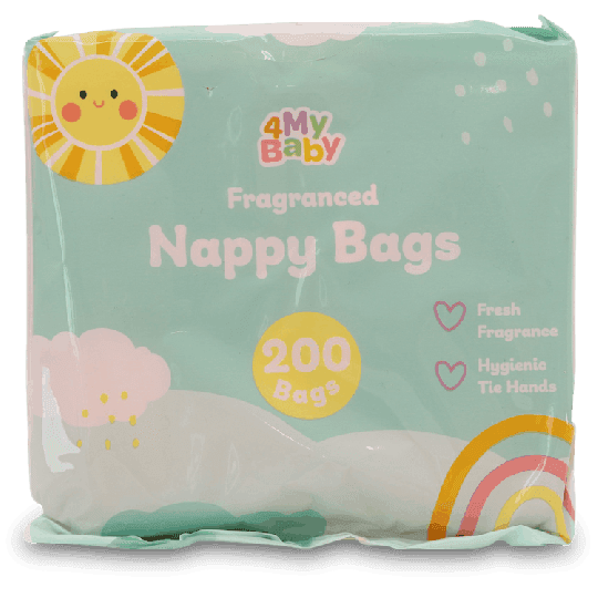 Fragranced Nappy Bags 200 Pack