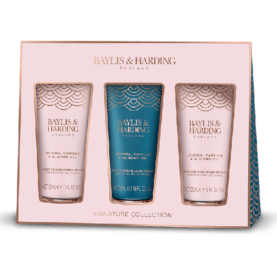 Baylis & Harding Jojoba, Vanilla & Almond Oil Hand Cream Set