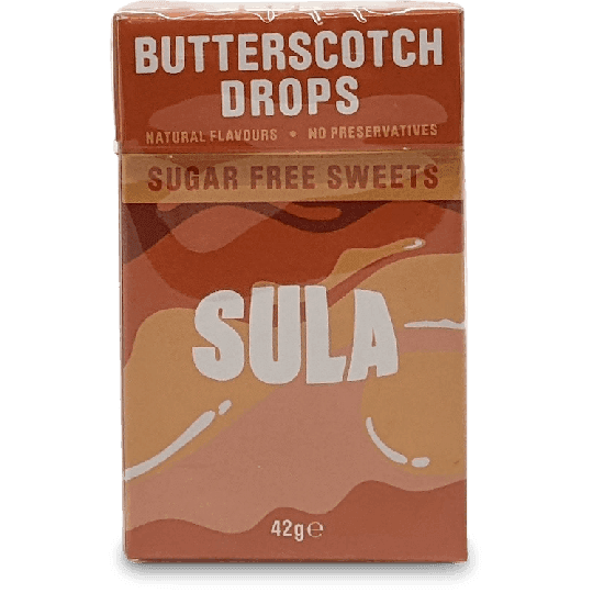 Sula Butterscotch Sugar Free Sweets 42g