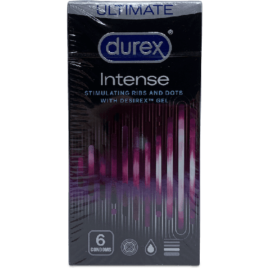 Durex Intense Condoms 6 Pack