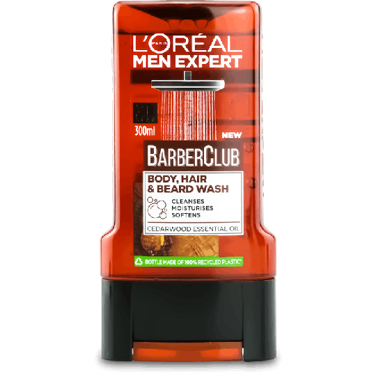 L'Oréal Men Expert Barber Club Body, Hair & Beard Wash 300ml