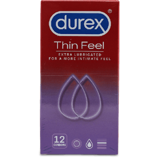 Durex Intimate Feel Thin Condoms 12 Pack