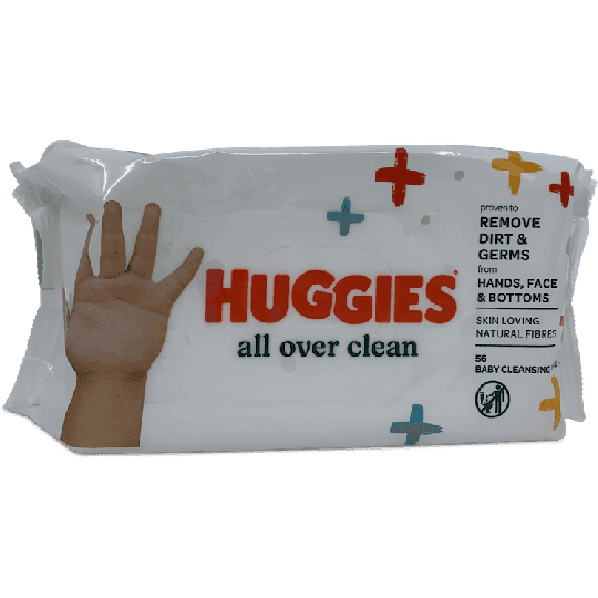 Huggies All Over Clean Wipes 56 Pack