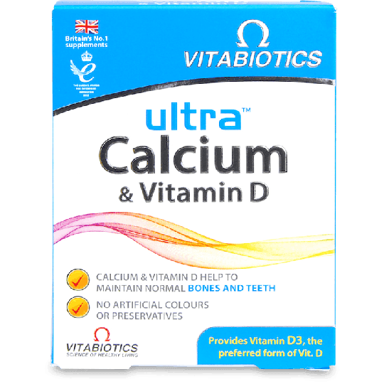 Vitabiotics Ultra Calcium & Vitamin D 30 Tablets